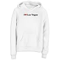 Sweatshirt Woman White " I Love Las Vegas " Nevada Usa City