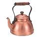 Kitchen & Housewares : Old Dutch 2 Quart Decor Copper Teakettle With Satin Finish And Wood Handle