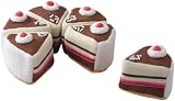 Haba Soft Toys Set of 6 Pieces of Cake: Desert Toys