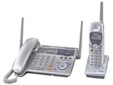 Panasonic KX-TG2770S 2.4 GHz DSS Expandable Cordless Phone with Digital Answering System and Corded Base-Handset