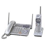 Panasonic KX-TG2770S 2.4 GHz DSS Expandable Cordless Phone with Digital Answering System and Corded Base-Handset