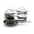 Anolon Professional Hard Anodised Cookware Saucepan Set, 5 Piece
