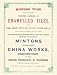 Minton Tiles: Selected Patterns of Enamelled Tiles for Walls, Hearths, Fire Places, Furniture, Flower Boxes, etc.
