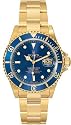 Rolex Oyster Perpetual Submariner Date 18kt Gold Mens Watch 16618