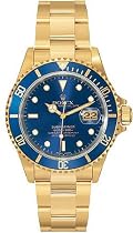 Rolex Oyster Perpetual Submariner Date 18kt Gold Mens Watch 16618-BLSO