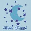 Sweet Dreams with Stars and Moon Novelty toddler T Shirt