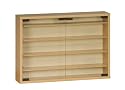 Maja 1816 F531 Sammlervitrine und Wandregal 60 x 43 x 12 cm Buche