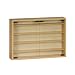 Maja 1816 F531 Sammlervitrine und Wandregal 60 x 43 x 12 cm Buche