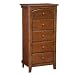 Bassettbaby Cape Cod 5 Drawer Tall Chest, Cherry