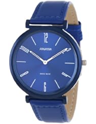 Jowissa Womens J6.127.L Fina Round Aluminum Blue Sunray Dial Watch