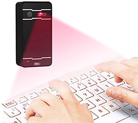 SEEBOY Wireless Laser Projection Bluetooth Virtual Keyboard For iPhone iPad Tablets Android Smartphone