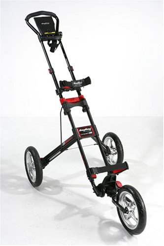Bag Boy Compact C 600 Golftrolley aus Aluminium, 3 Rad, schwarz
