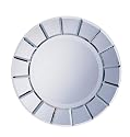 30" Classic Round Sun Shaped Bevelled Wall Mirror