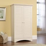 Sauder Harbor View Storage Cabinet - Antiqued White