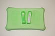 Wii Fit Balance Board Anti Skid Foot Massage Pad with Wiimote Jacket - GREEN