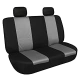 On Sale...... Univerisal 4pcs Bench Car Seat Cover Fb102 Gray/black R012