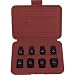 Northern Industrial Impact Sockets - 3/8In. Drive, 8-Pc. SAE Set