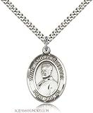 St. Andre Bessette Large Sterling Silver Medal