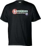 Vancouver Grizzlies Black NBA Logo T-Shirt