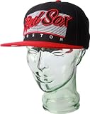 MLB Men's Boston Red Sox Kelvin Snapback Cap (Navy, OSFA)