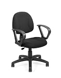 Boss Chair with Loop Arms - Black
