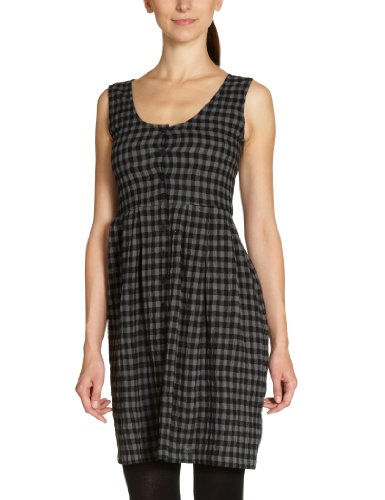 Lana naturalwear Damen Kleid/ Knielang, kariert 112 2335 1700 Tr&auml;gerkleid, Gr. 40/42 (M),  Preisvergleich