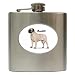 Mastiff Hip Flask (6 oz)