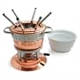 Swissmar Lausanne 11Pc Copper Fondue Set