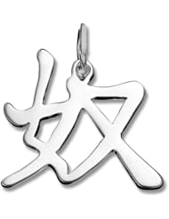 Sterling Silver Japanese/Chinese "Slave" Kanji Symbol Charm