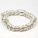 TOC Silver Plated 46gram Candy Bracelet