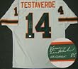 Vinny Testaverde Signed Miami Hurricanes Jersey
