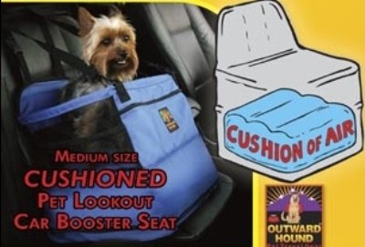 Kyjen Outward Hound Medium Pet Lookout Seat - BLUE