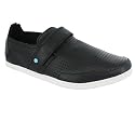 BOXFRESH SIP2 LEATHER SLIP ON SHOES BLACK