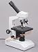 Biological Monocular Microscope 40x~800x with Abbe Condenser & Iris Diaphragm Image