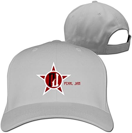 Custom Rock Band Pearl Jam Logo Cotton Caps For Men