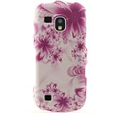 Hard Snap-on Shield RUBBERIZED With RED ROSE FLOWERS Design Faceplate Cover ....