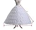 Kmformals Women's Petticoats Wedding Dresses Gown Six Hoops Large Underskirt Slips