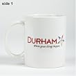 Durham White Ceramic Mug