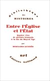 Entre l\'Eglise et l\'Etat