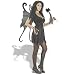 Black Fairy Velvet Adult Costume