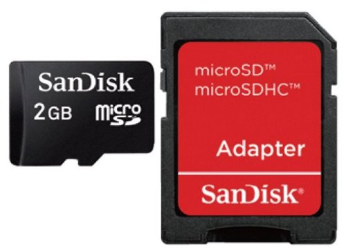 SanDisk microSD������ 2GB SDSDQ-002G-J35A