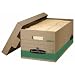 Bankers Box Stor/File 100% Recycled Medium-Duty Storage Boxes with Lift-Off Lid, Legal, 12 Pack (1270201)