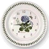 Portmeirion Botanic Garden Kitchen 10-inch Wall Clock, Lilac