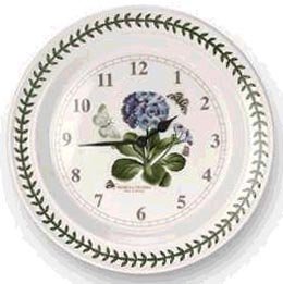 Portmeirion Botanic Garden Kitchen 10-inch Wall Clock, Lilac