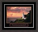 "Success - Lighthouse" by Anonymous - Framed Artwork