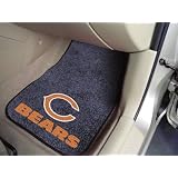 Chicago Bears Printed Carpet Car Mat 2 Piece Set 