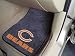 Chicago Bears 2 PIECE CARPET CAR/TRUCK/AUTO FLOOR MATS