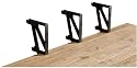 2x4basics  Dekmate Deck Bench Bracket, 2-Pack, Black