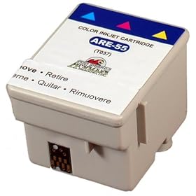 Amazon Imaging's Epson T037020-Compatible Color Ink Cartridge (Model ARE55, Stylus C42UX Printer)