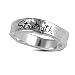 Organic-Styled Sculptual Sterling Silver Strength Ring